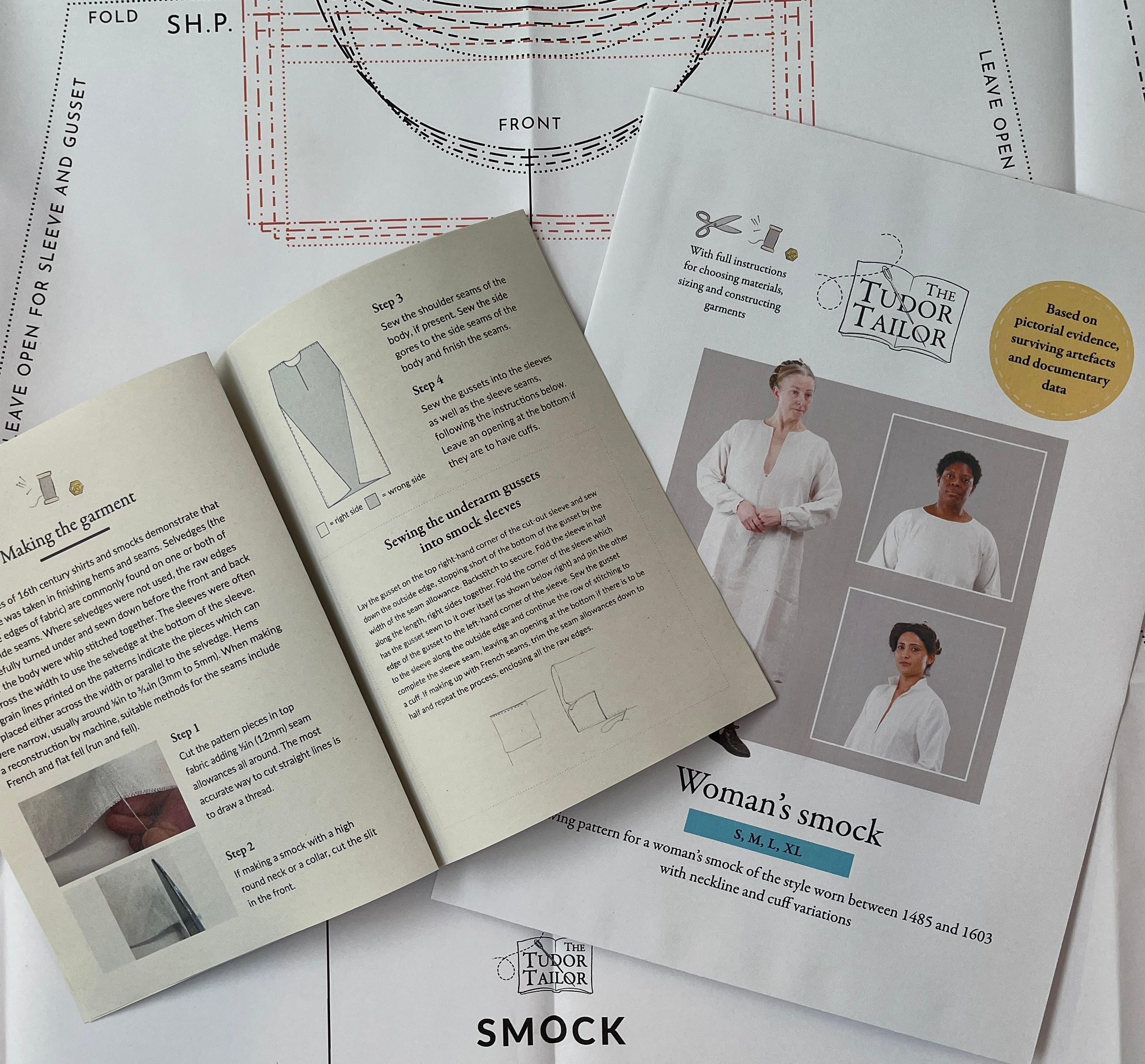 6 - Smock pattern contents crop