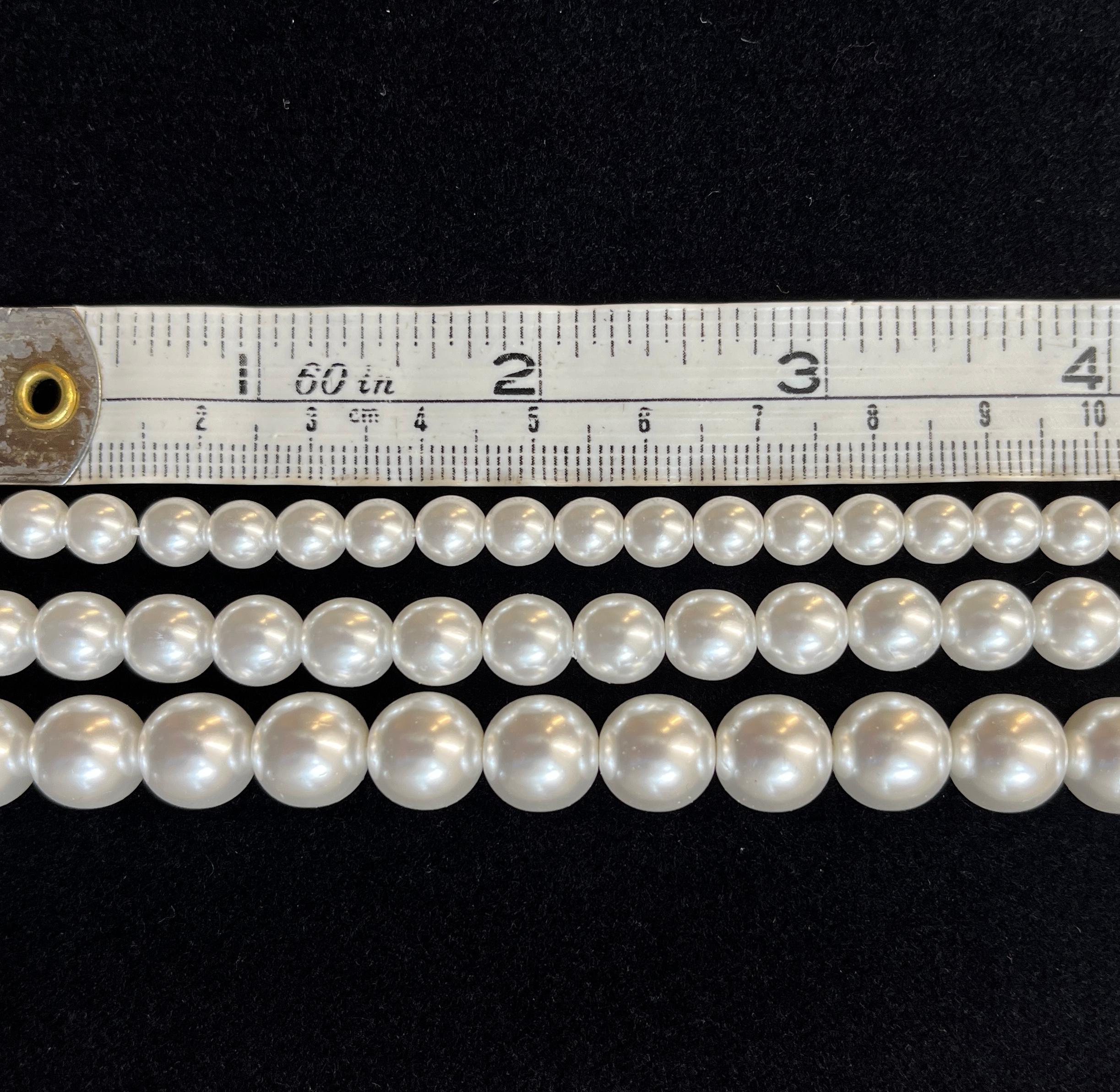 9 - Pearls x3 and tape measure