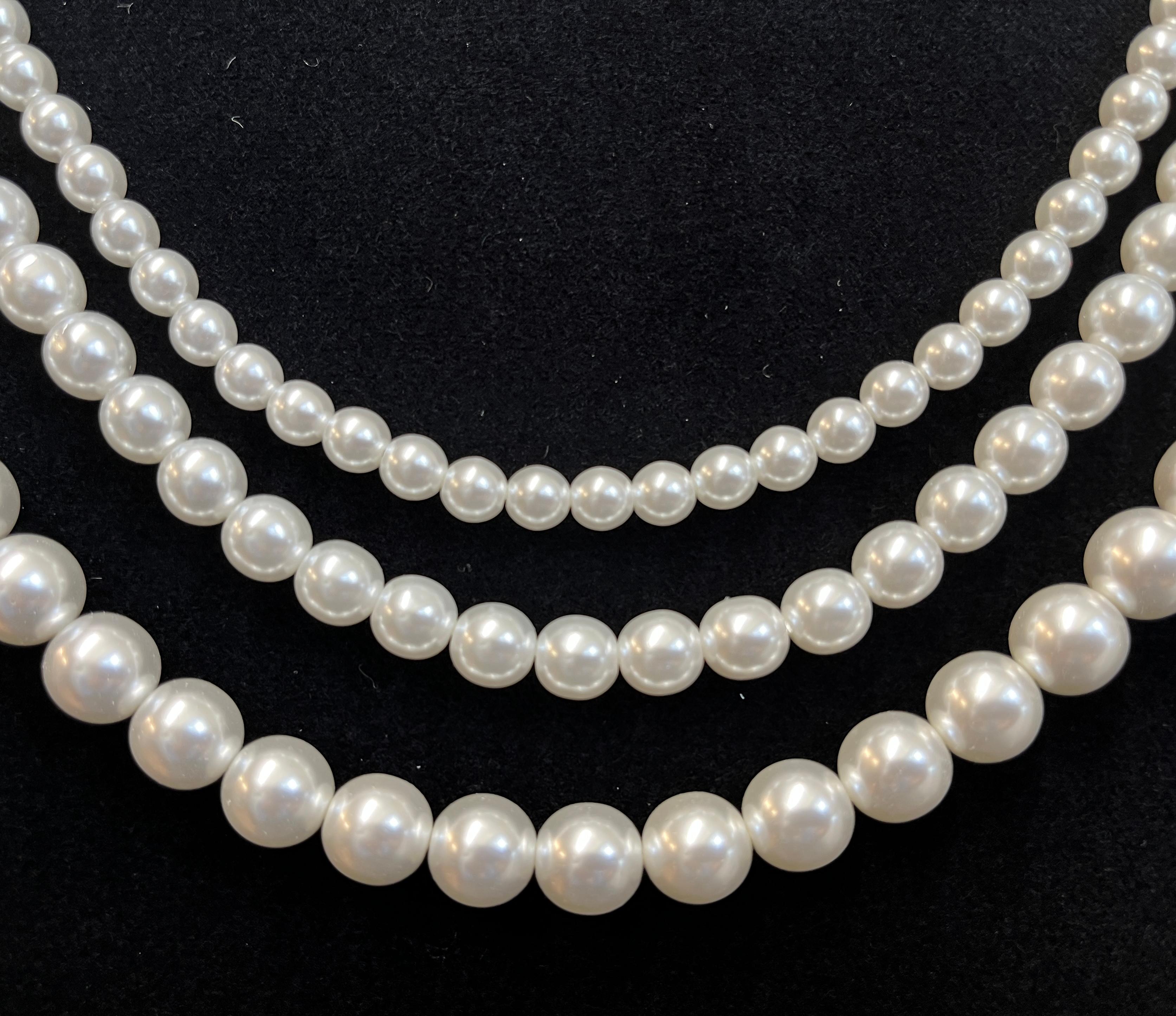 5 - Pearls in three sizes