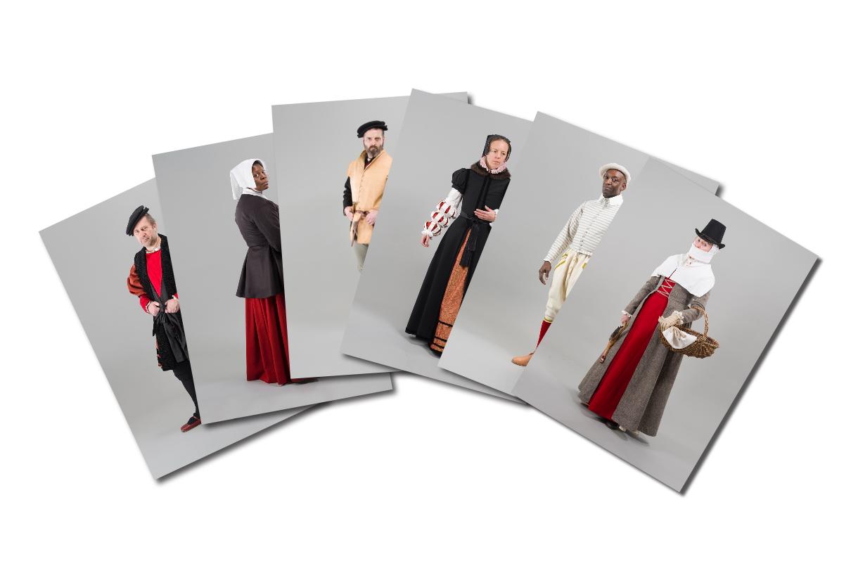 2 - Six postcard set