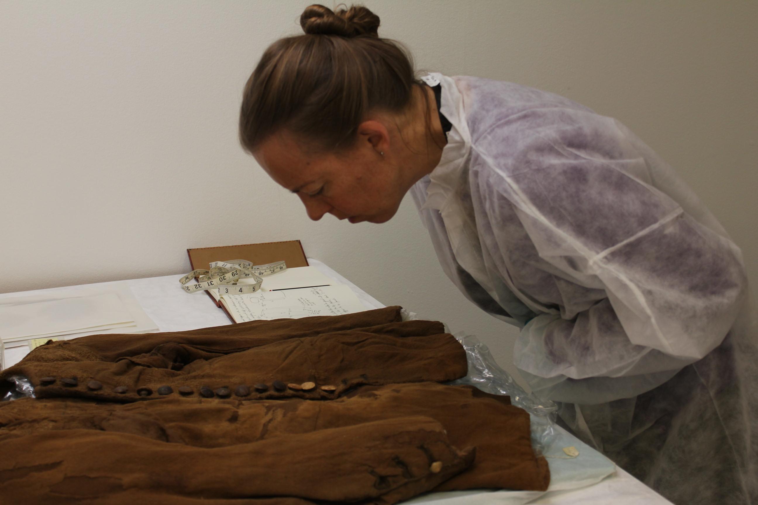 Ninya performing an autopsy at the National Museum of Denmark